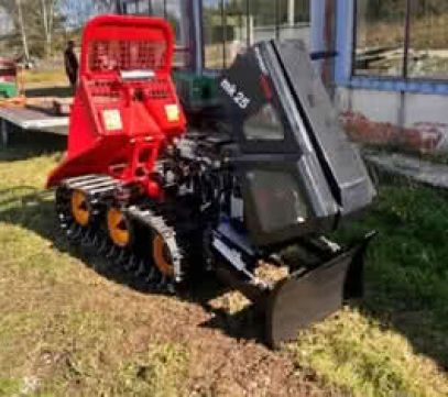 MK23/25 RC Forest Horse, sokoldalú erdészeti típusú mini-dömper
